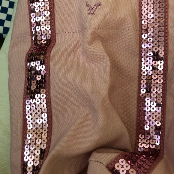 HP American eagle small tote with mirror - Picture 4 of 4